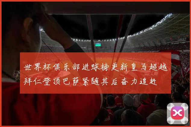 世界杯俱乐部进球榜更新皇马超越拜仁登顶巴萨紧随其后奋力追赶